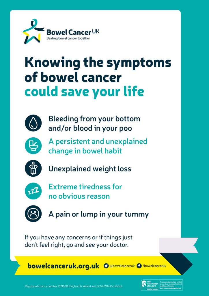 Bowel cancer infogram