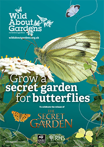 Cover of Grow A Secret Garden For Butterflies booklet