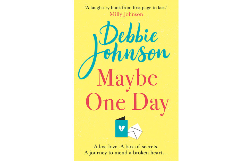 Cover of Maybe One Day with small image of greetings card with a broken heart,