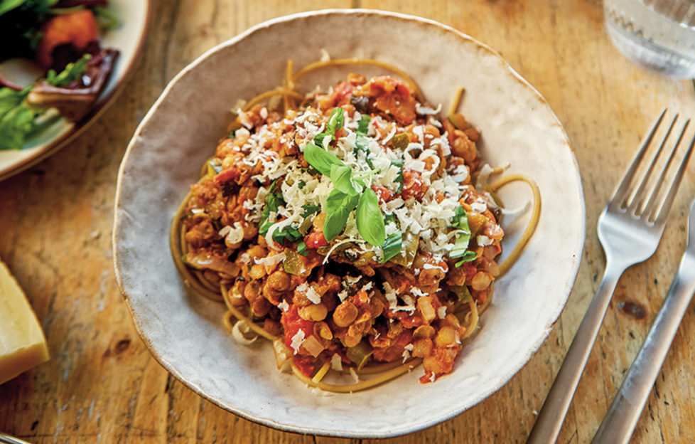 Lentil bolognese