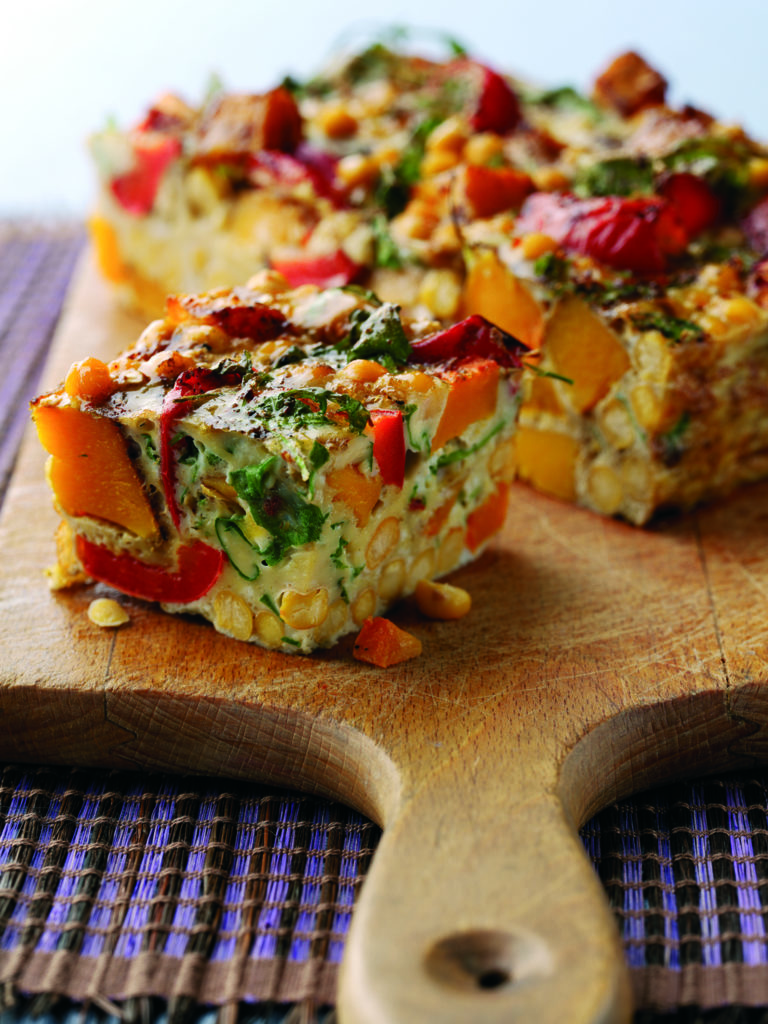 North African inspired frittata 