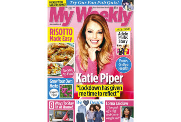Cover of My Weekly latest issue with Katie Piper and risotto recipes