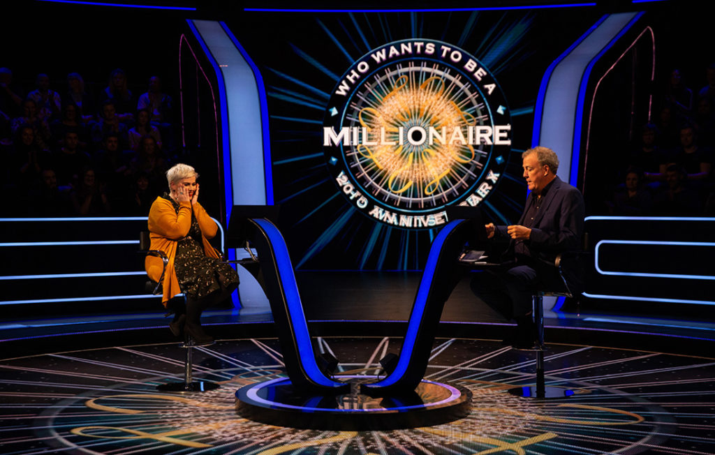 Jeremy Clarkson, Who Wants To Be A Millionaire? on ITV ©Stellify Media