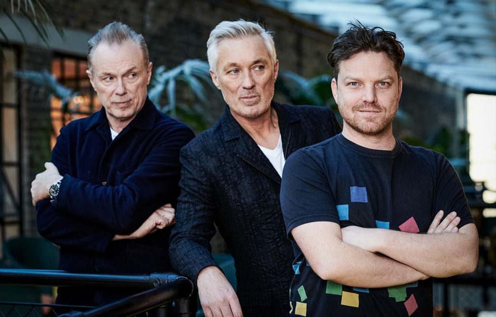 Gary and Martin Kemp with Rhys Thomas in The Kemps: All True on BBC Two