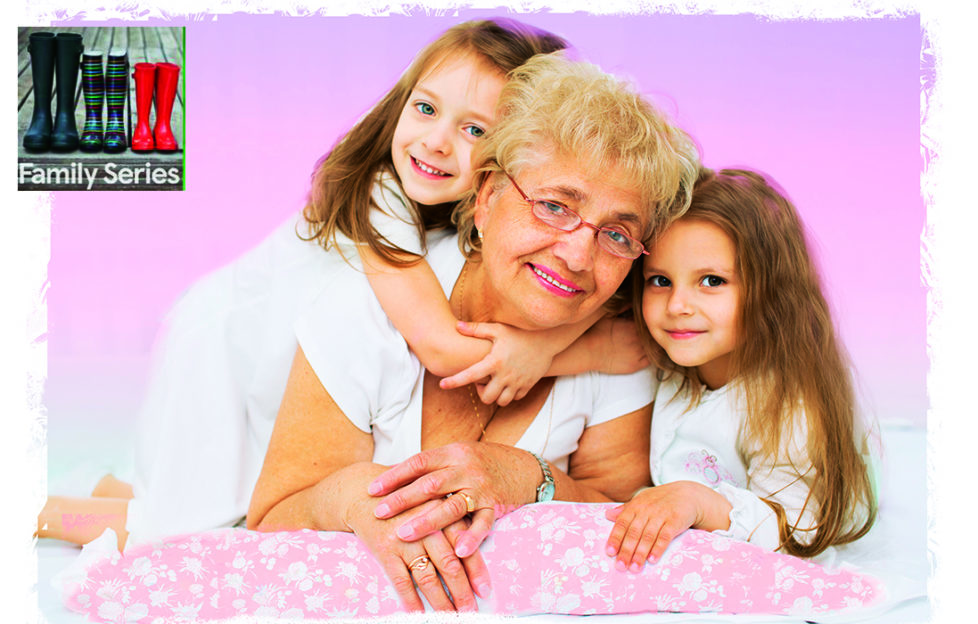 Gran and two grandaughters Pic: Shutterstock