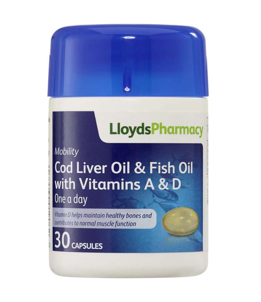 Cod liver oil and fish oil 30 