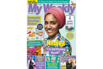 Cover of My Weekly latest issue with Nadiya Hussein and immunity boosting cookery