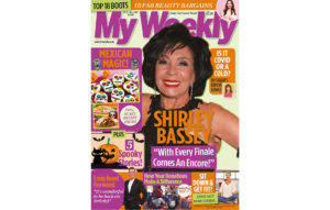 Cover of My weekly latest issue with Shirley Bassey and Mexican magic cookery