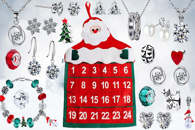 Jewellery advent calendar