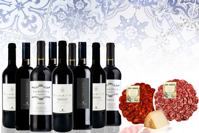 Spanish wine and food hamper