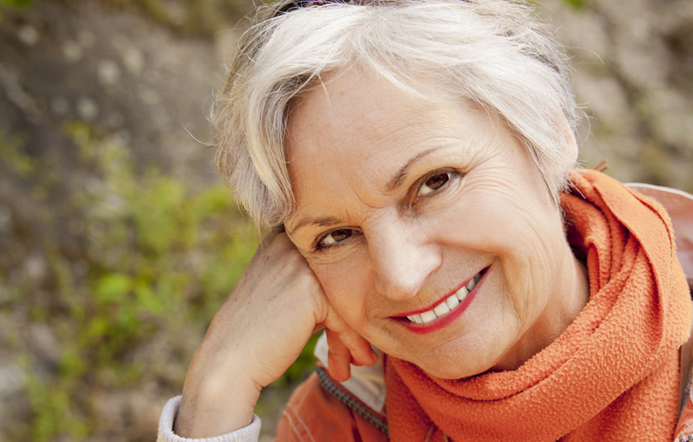 Mature lady enjoying the outdoors Pic: Shutterstock