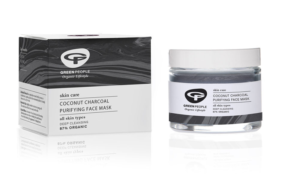 Green People Coconut and Charcoal Face Mask