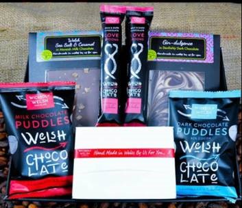 Welsh chocolate hamper