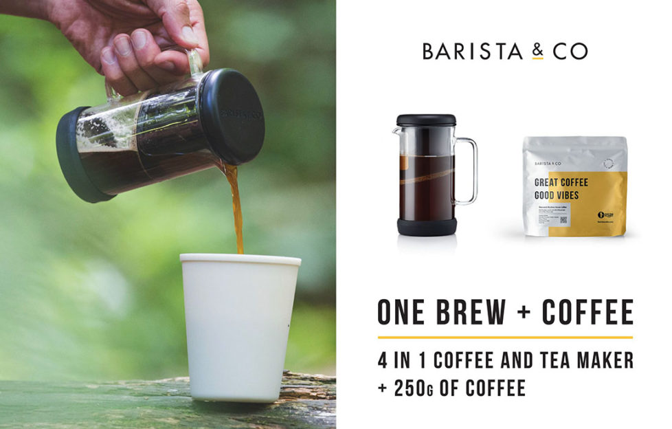 Pic of One Brew and coffee
