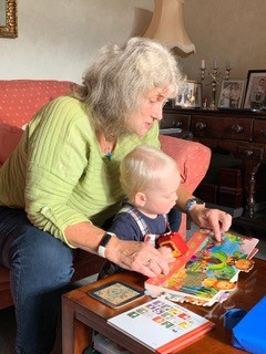 Jenny and grandson