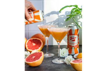 Grapefruit beer cocktail