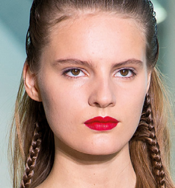 bright red lipstick shade