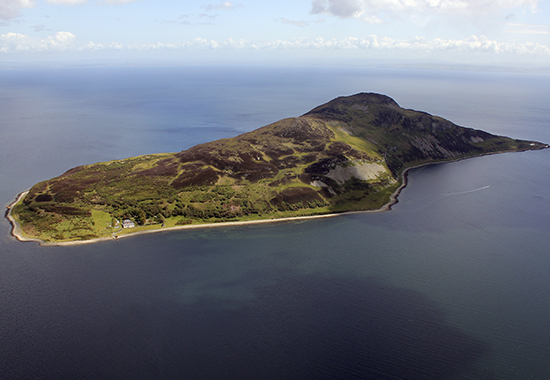 Best Scottish islands - Holly isle