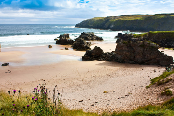 Award winning Durness spectacular beach, Sutherland, Scotland. One of the best beaches in Scotland