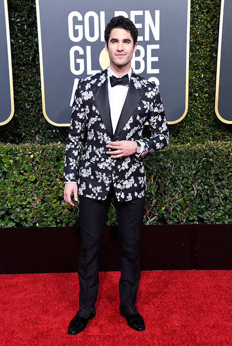 darren criss - golden globes 2019
