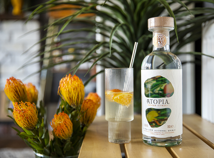 Atopia low alcohol spirit