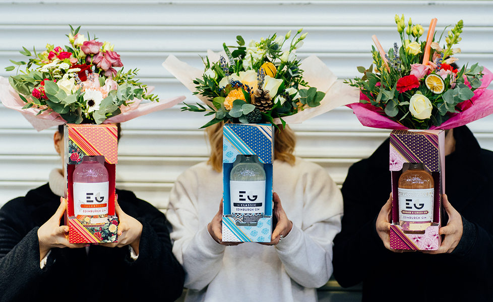 Edinburgh Gin Valentine's Gift | Mud Flowers | No.1 Magazine