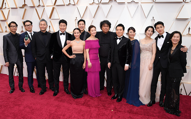 Parasite Oscars Red Carpet