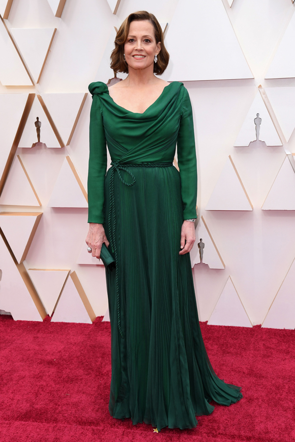Sigourney Weaver Oscars Red Carpet