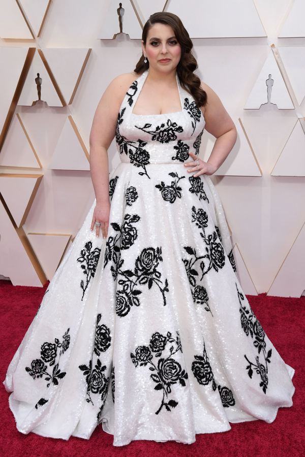 Beanie Feldstein Oscars Red Carpet