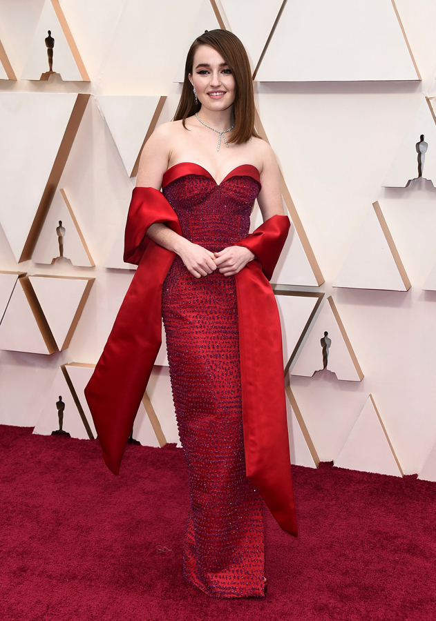Kaitlyn Dever Oscars Red Carpet