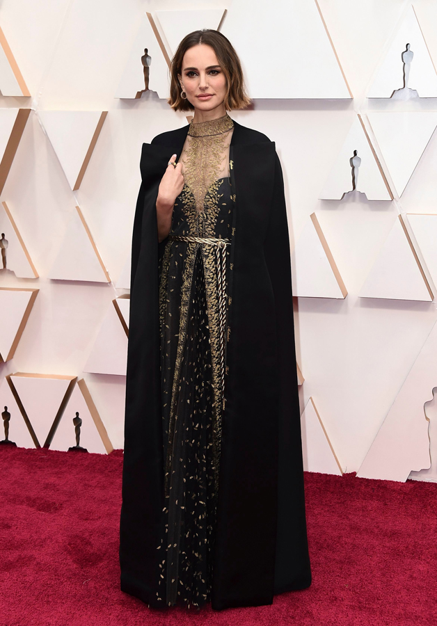 Natalie Portman Oscars Red Carpet