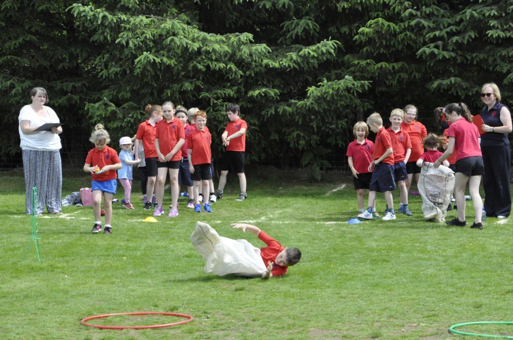 Children race to compete at school’s sports day - The Oban Times