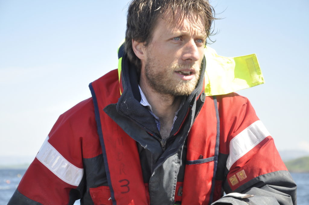 SAMS researcher Dr Adrian MacLeod believes seaweed farming can work in Scotland.