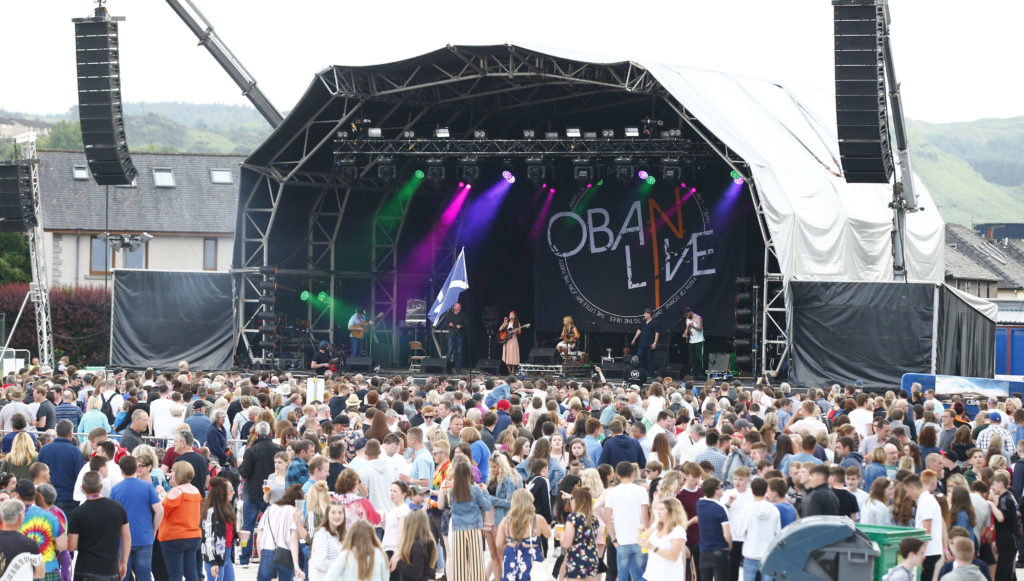 Thousands party in the sun at Oban Live The Oban Times