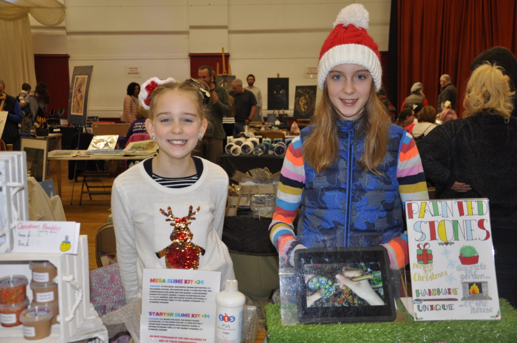 Alex and Edie Edlliott were selling their products at the market in the Corran Halls on Saturday. 17_T48_WinterFestivaSaturday01