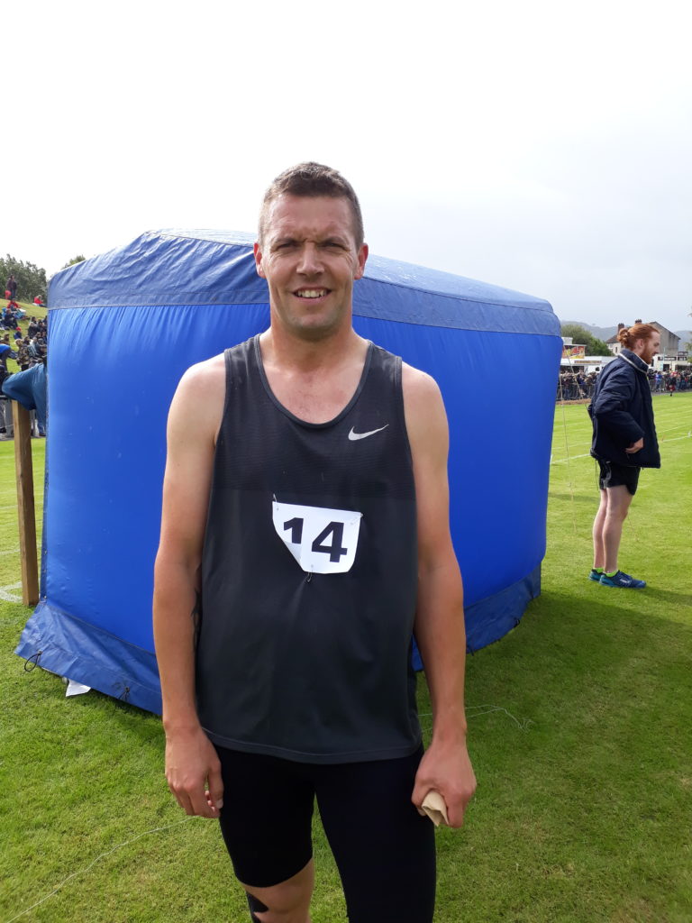 Kelso’s Colin Welsh was king of the middle distance events, winning the open 400m and 800m handicap races and the 800m scratch event.