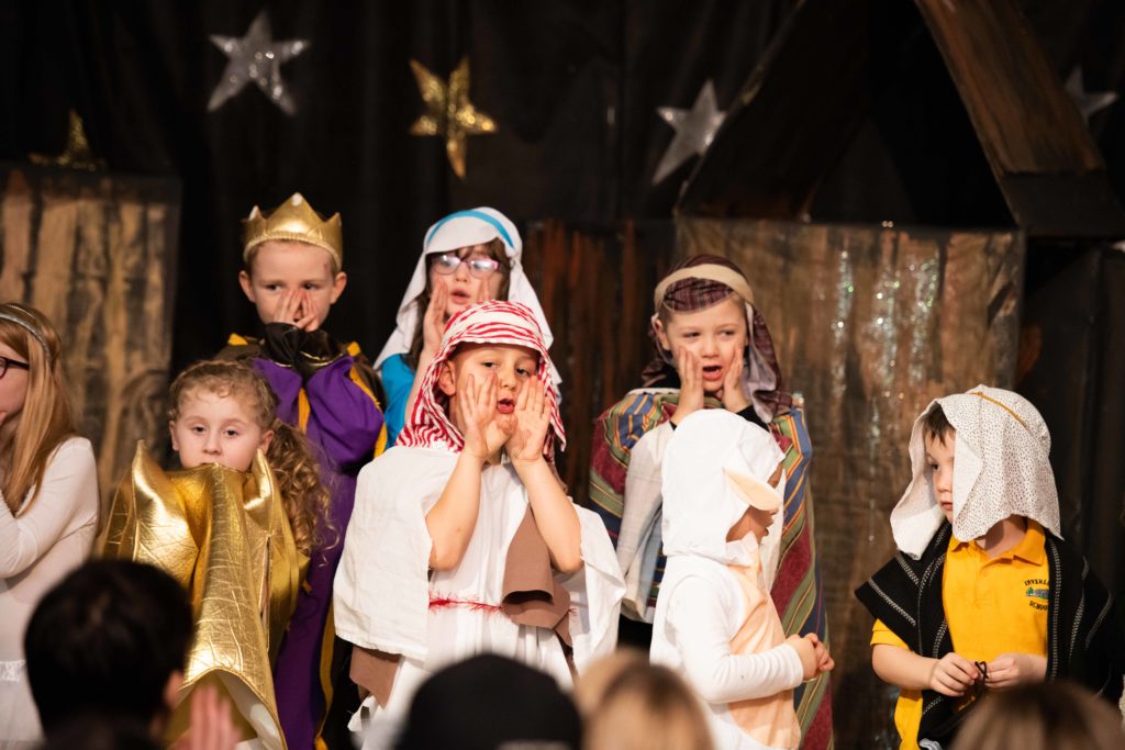 The children of Inverlochy put on a unique Christmas show. Photograph: Abrightside Photography