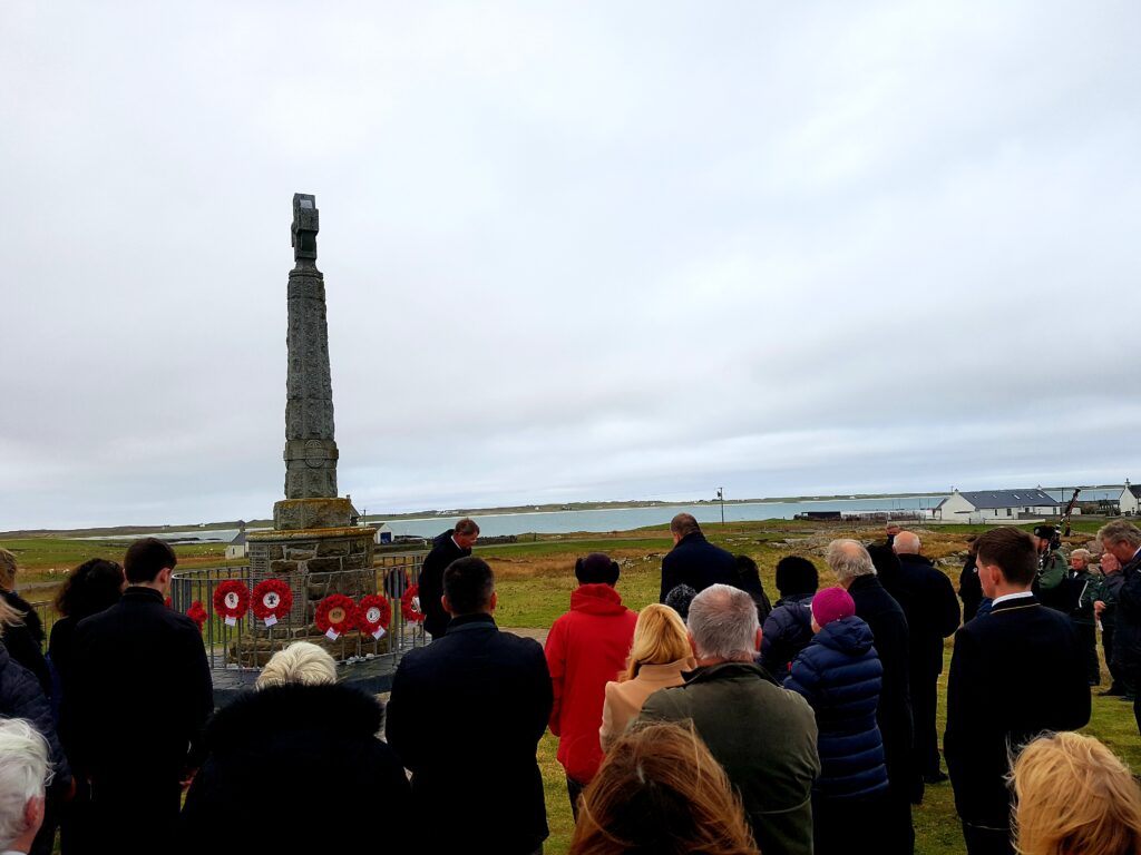 Tiree remembers the fallen in conflicts