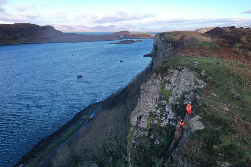 Gallanach Road reopens The Oban Times