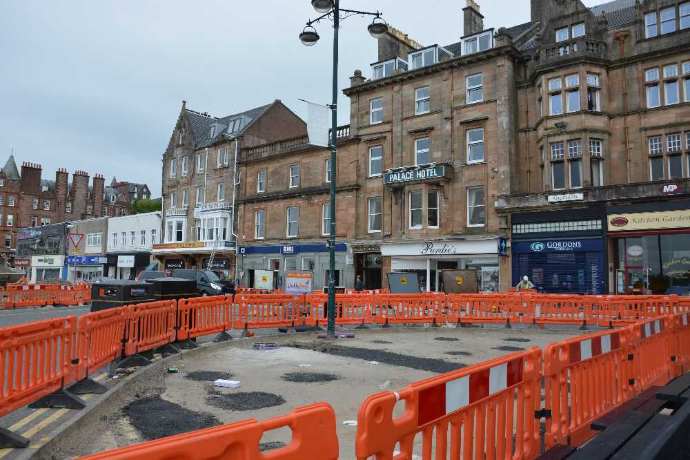 Oban street works on track for summer completion The Oban Times