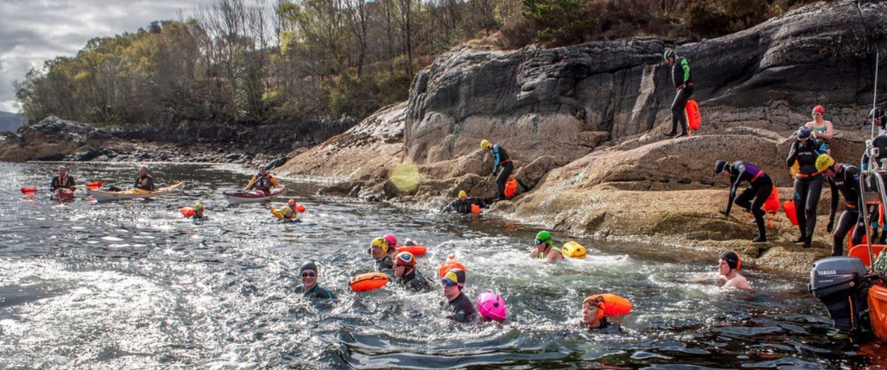 Open water swims see £2,600 donated to charity The Oban Times
