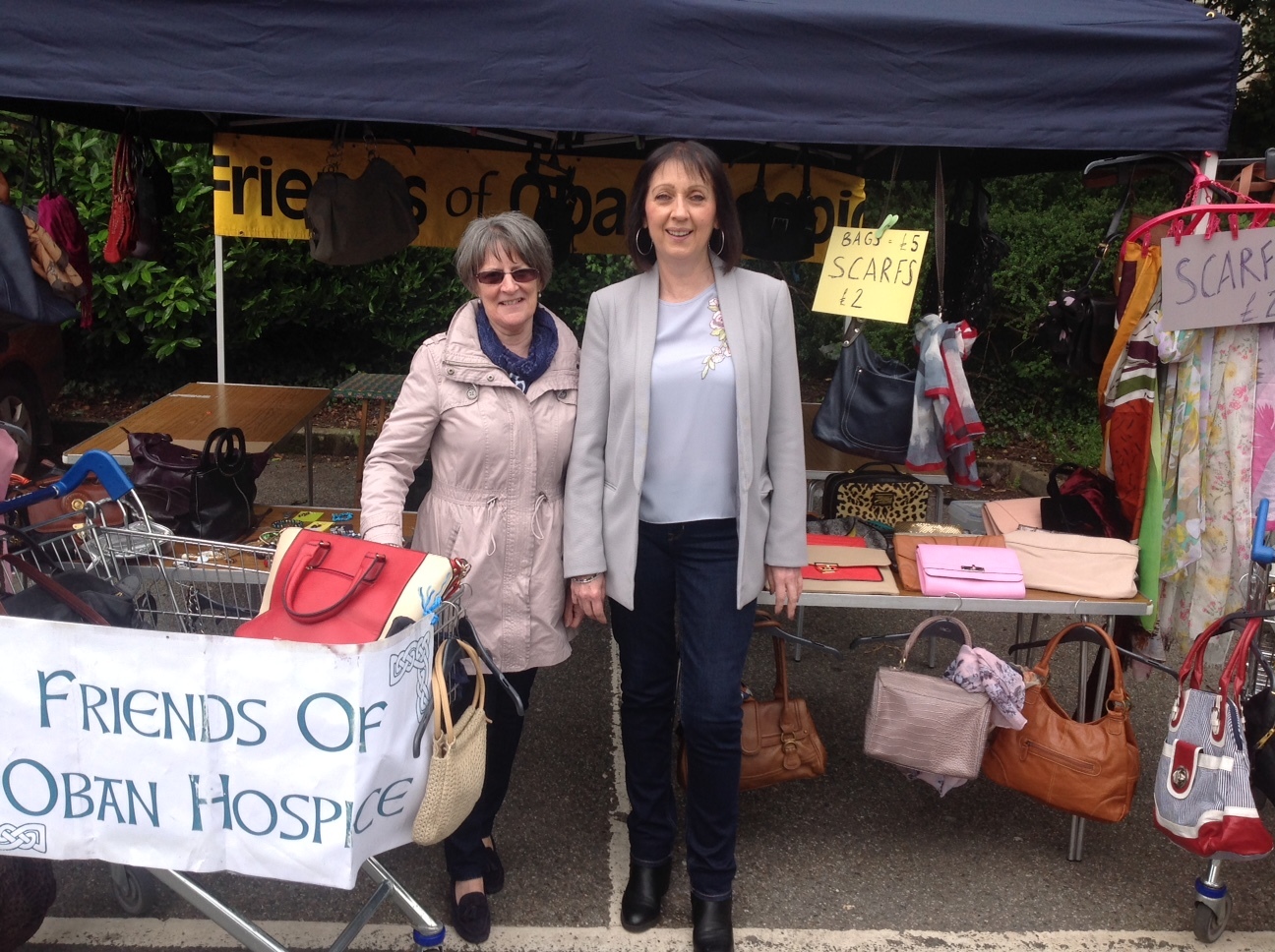 Tesco event gives boost to Oban Hospice The Oban Times