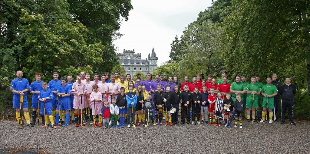 Six-a-side success at shinty club open day