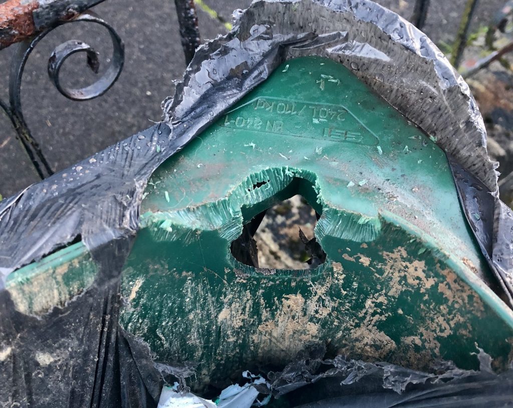 Dunollie resident shocked to find a rat had chewed through his bin The Oban Times