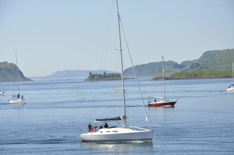 Smooth sailing for first day of the Round Mull Race The Oban Times