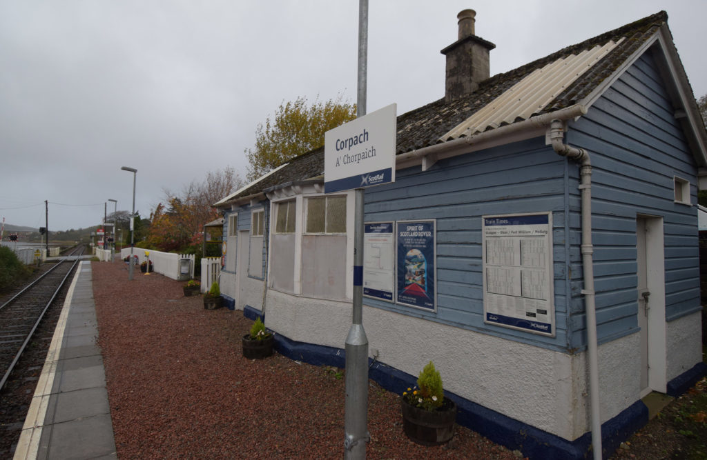 Views sought on future of Corpach station building