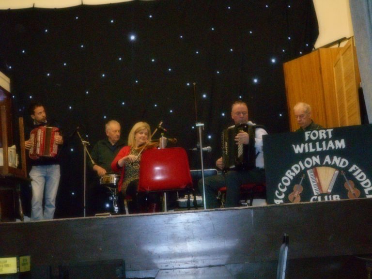 Fort accordion and fiddle club enjoys guest artistes The Oban Times
