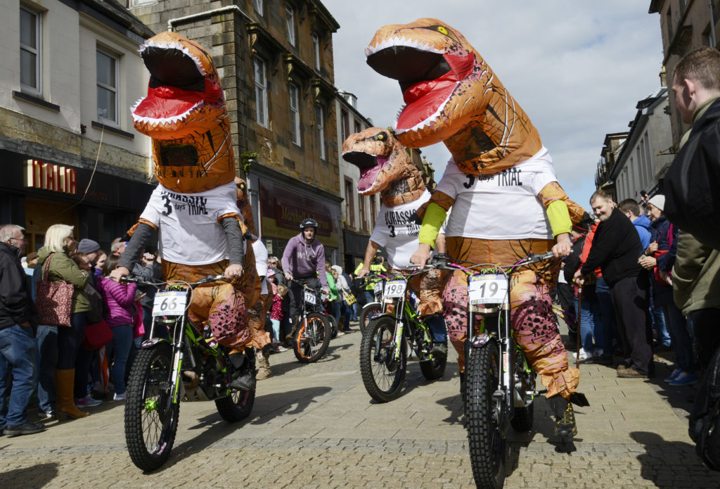 ‘Jurassic’ riders enliven Fort motorcycle parade