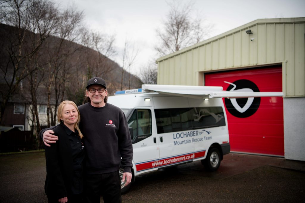 Vanguard builds communications van for Lochaber Mountain Rescue Team ...