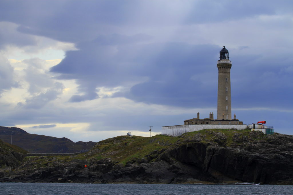 Ardnamurchan Lighthouse occupies the most westerly point on the UK mainland.